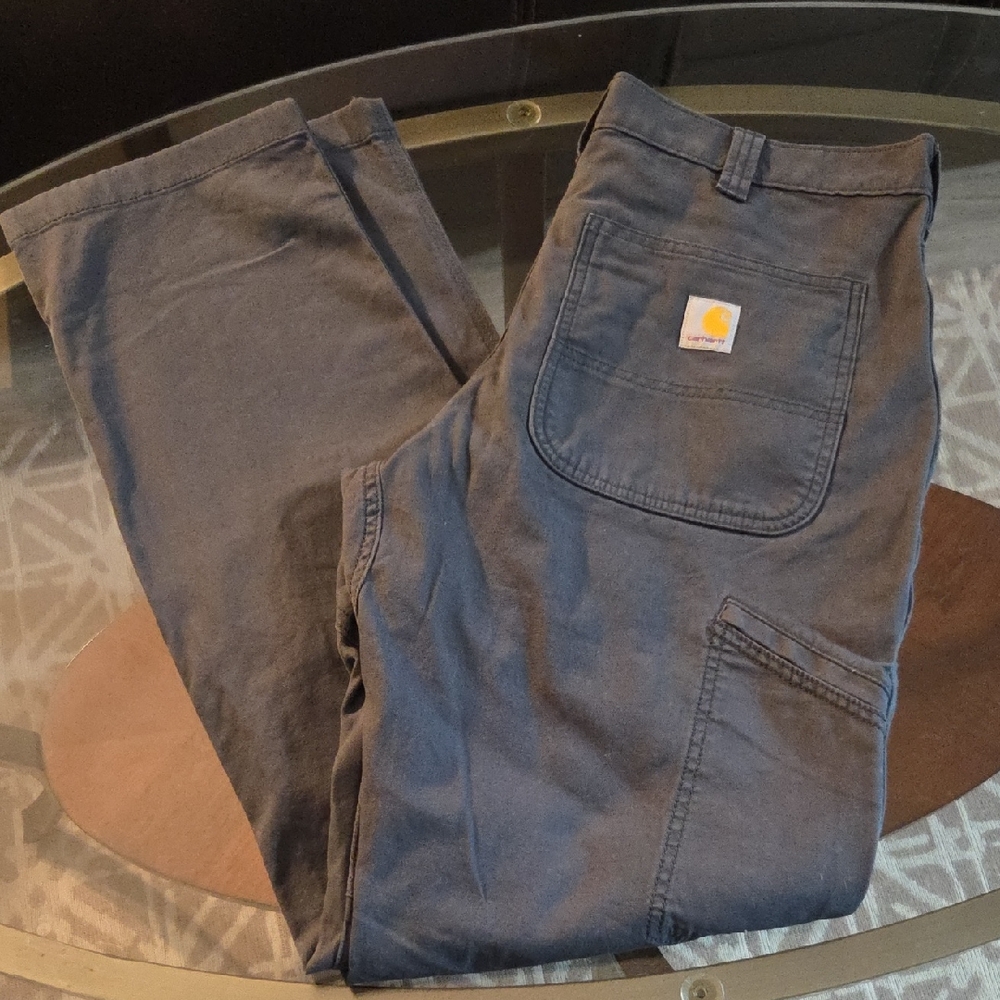 NWT-Carhartt Gray Relaxed Fit Pants